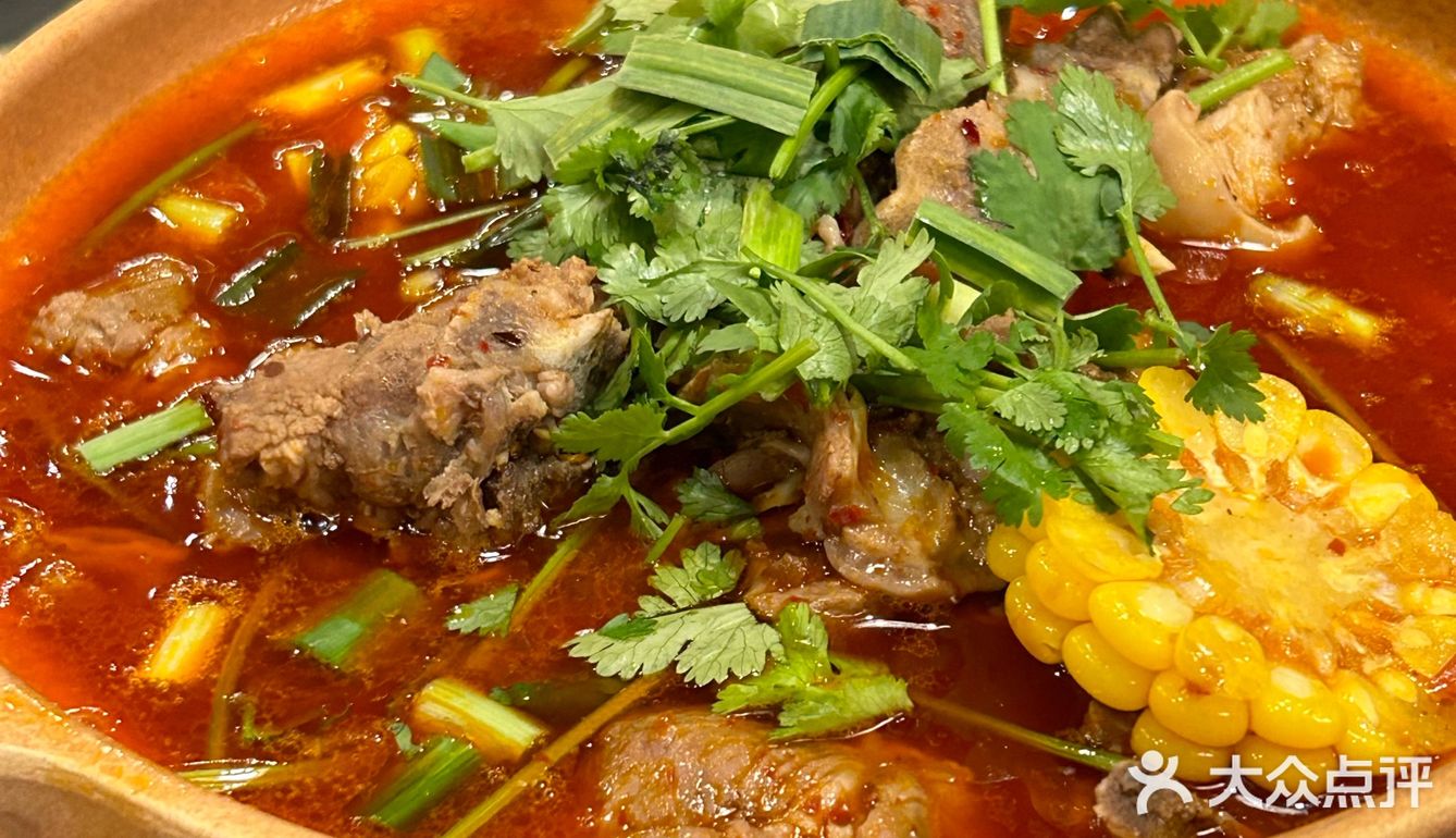 南艺后街超好吃的带皮羊肉小锅