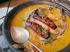 -探鱼·鲜青椒爽麻烤鱼(天河优托邦店)
