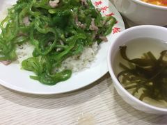 青椒肉丝盖浇饭-老头盖浇饭(南京新街口明瓦廊宏光酒店店)
