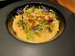 藏红花意大利烩饭配香料龙虾-AZUL by FUEL蓝色·法式酒馆(琶醍店)