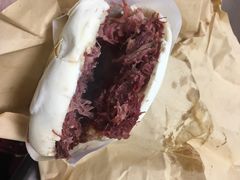-清真马乐贝腊牛肉蛋黄菜夹馍(马蓉洒金桥店)