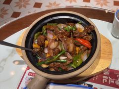 黑椒牛肉啫蘑菇-顺德杨廷记(白云山店)