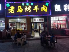 手抓羊肉-老字号老马炕锅烤肉城