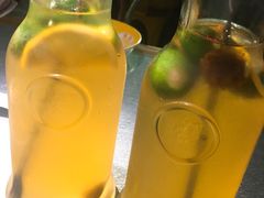 柠檬冰橘茶-探鱼·鲜青椒爽麻烤鱼(苏宁广场店)