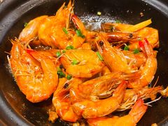 黄油焗基围虾-恭喜上堓砂锅焗·海鲜大排档(闵行龙湖店)
