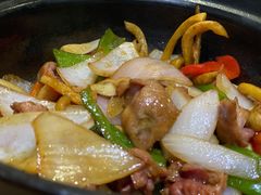 鸡杂煲-熠盛粤味·顺德桑拿鸡(永康路店)