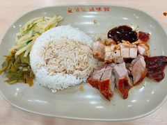 烧鸭拼烧肉饭-百家鸡味馆(清泰店)