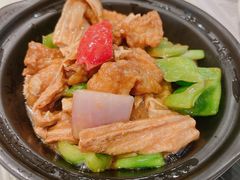红烧支竹斑腩煲-新宝餐厅(流塘店)
