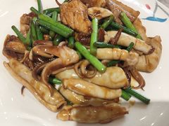 五花肉烧笔管-良友·海鲜青岛菜(五四广场店)