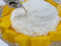 芒果酸奶冰沙-MINIPOPO鲜奶·甜品(宽厚里店)