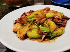 菜梗炒猪肝-菲乐餐厅(三十年经营·湖滨路店)
