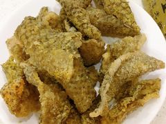 酥炸鱼皮-明兴正宗潮州五彩鱼蛋粉面(中山六路店)
