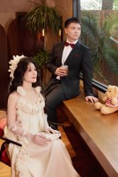 -桃子造型婚纱礼服(凤起广场店)