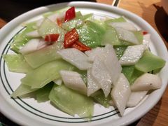 莴笋片炒山药-云海肴·汽锅鸡·云南菜(高德置地店)