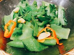 猪油渣生炒水东芥菜-避风塘(宝山万达店)