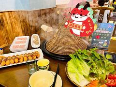 -菌乡缘·野生菌蒸汽鱼火锅(江边夜市店)