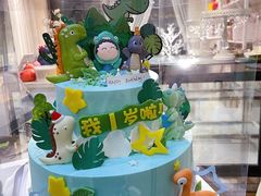 双层蛋糕-兔子妃私人定制蛋糕(城南花苑南区店)