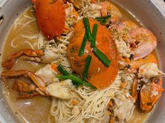 膏蟹拌面-十面欢腾·海鲜面·台式Bistro(长乐路店)