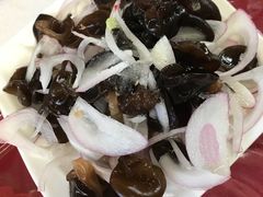 洋葱拌木耳-马白开来特色羊排揪片子  (总店)