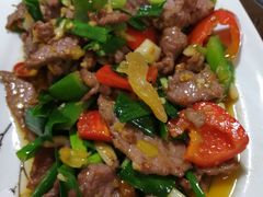 小炒黄牛肉-阿鹏故事云南野生菌火锅(人民路店)