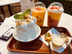榴莲肉加芝士蛋糕-丹礼糖甜品