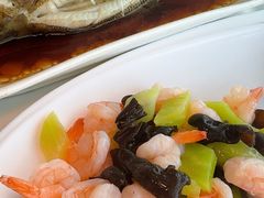 碧绿炒虾球-云中小雅