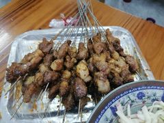烤羊肉串-老广烧烤(骆驼山康馨园店)