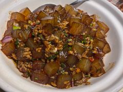 石锅凉粉炒米-汉唐宴长安食府