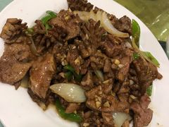 四绝菜之肝腰双拼-宝发园名菜馆