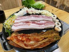 烤五花肉-24 新村雪浓汤(长白山烤肉店)