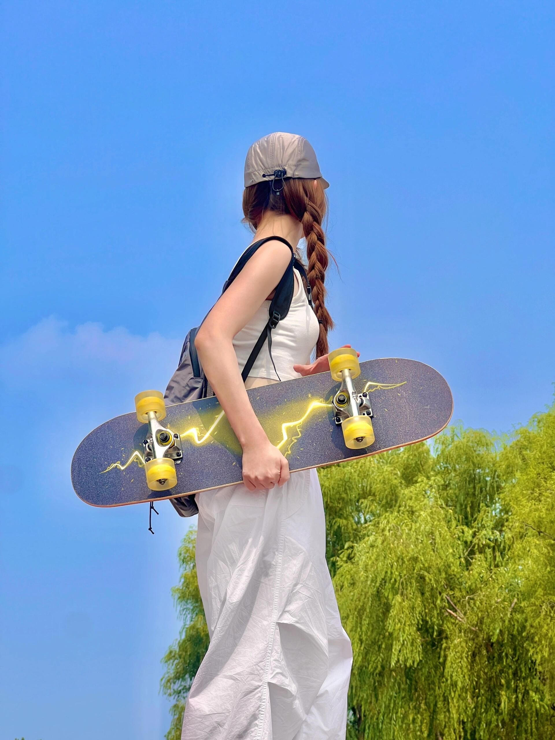 🛹爱上滑板的理由:随心所欲做追风女孩!