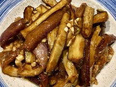 蒜香小炒茄子-小铫鸡汤