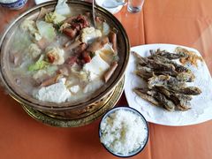 豆腐锅-大石磨农家宴