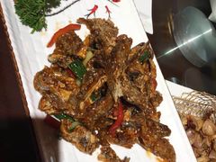 -东来菜馆•手抓海鲜家常菜•海鲜锅贴(鸽子窝店)