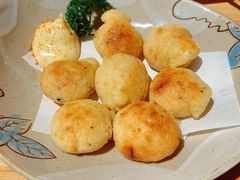 烤奶酪豆茸饼-慢走(甜水园店)