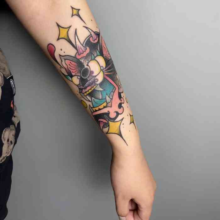 饮啄刺青 tattoostudio-"首先感谢纹身师百忙之中设计的纹身图案,身.