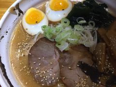 黑麻油豚骨拉面-老龙亭拉面店