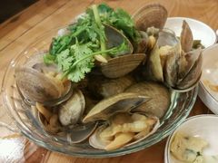 炒蛏子-长寿参鸡汤(朝韩风情街店)