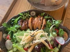 营养滑蛋炸虾三明治-Ginko银子(青龙街店)