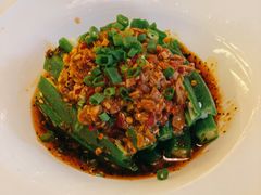 水豆豉拌秋葵-周三的情书花园餐厅(江北店)