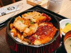 蒲烧鳗鱼拼照烧鸡肉丼-yokocho上横町·日本食街(深业上城店)