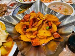 干锅土豆片-清真·玛丽亚新疆菜主题餐厅(浙江中路店)