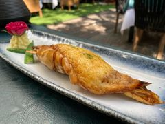 沙汁海胆焗印尼老虎虾-T館·花园艺术餐厅