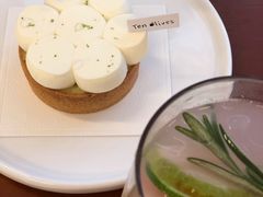 柚子柠檬塔-Ten Olives甜点