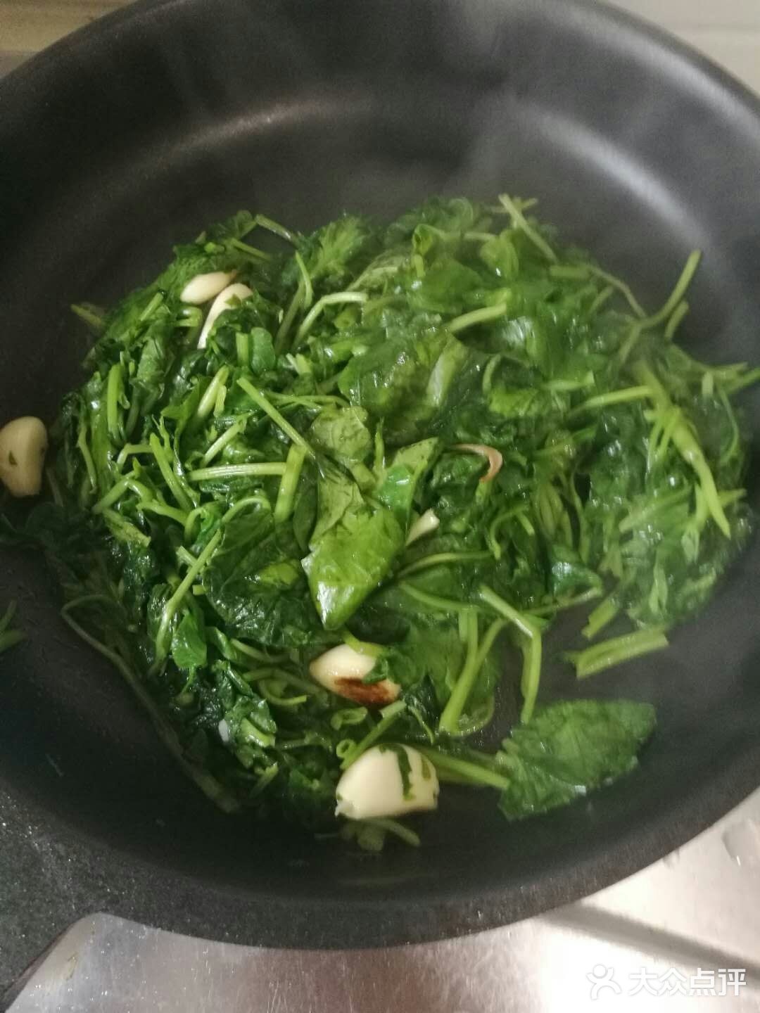 上班族快手晚餐之蒜香爆空心菜