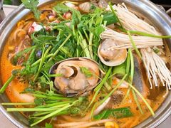 海鲜锅-咸草酱蟹