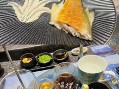 洛神花茶-一板铁板烧·隐秘一线江景花园餐厅(西湖左岸·天元店)