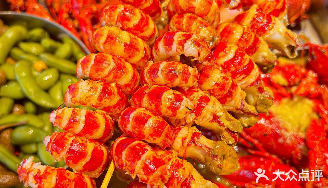 苏州也有龙虾🦞串串和龙虾🦞包子啦！