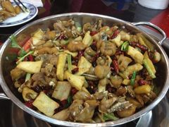 干锅牛蛙-馋嘴蛙火锅