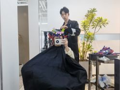 -I+造型烫发染发